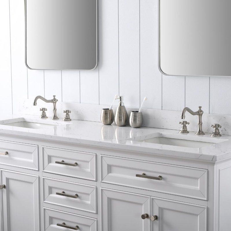 Lark Manor Annaline 72'' Free-standing Double Bathroom Vanity with ...